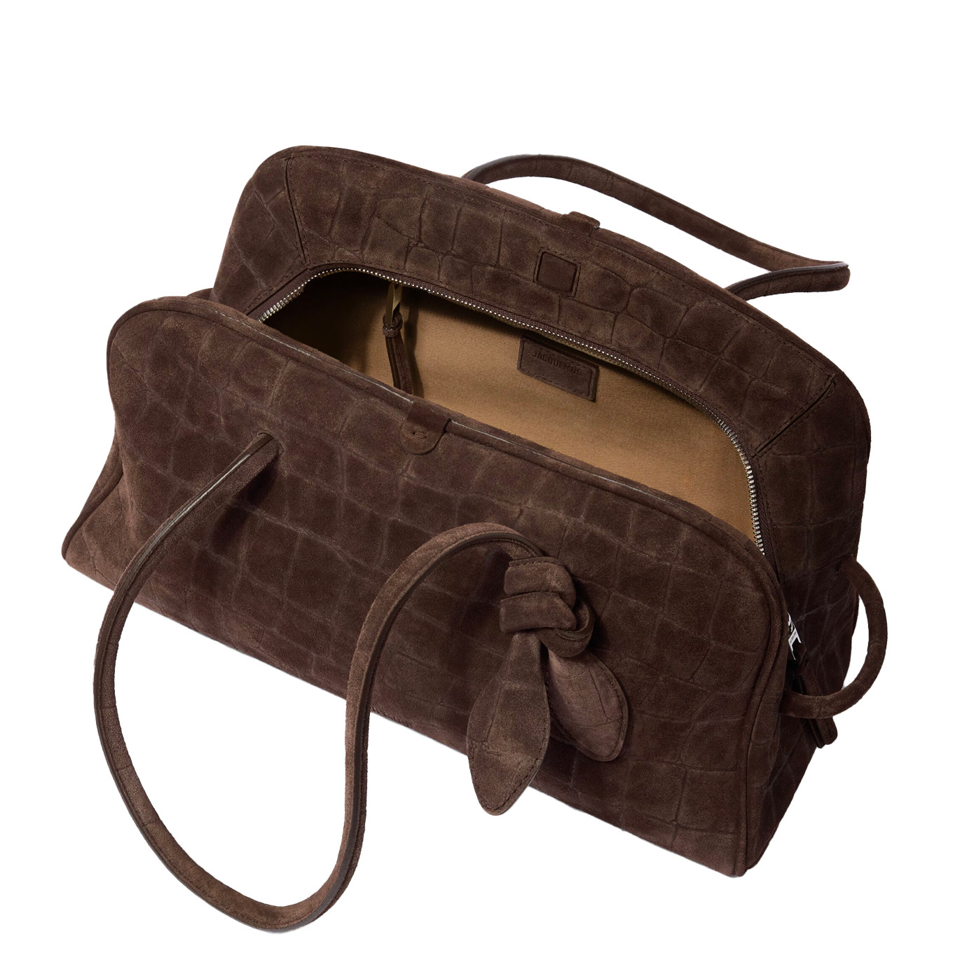Visuel 4 :  Jacquemus | Le Turismo effet croco dark brown|Boutique Parenthese Bordeaux