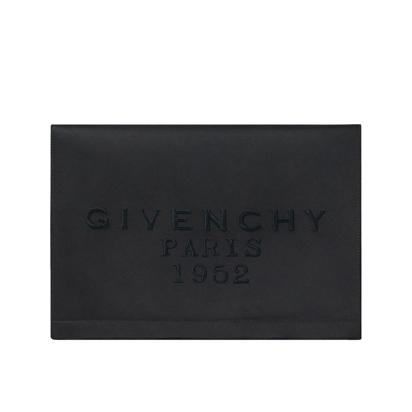 Visuel 1 : Collection Givenchy Bordeaux | Pochette Tape satin noir | Sacs de Luxe Parenthese Bordeaux