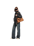 Visuel 6 : Collection Balenciaga|Sac Rodeo Medium en veau velours camel| Boutique Parenthese Bordeaux