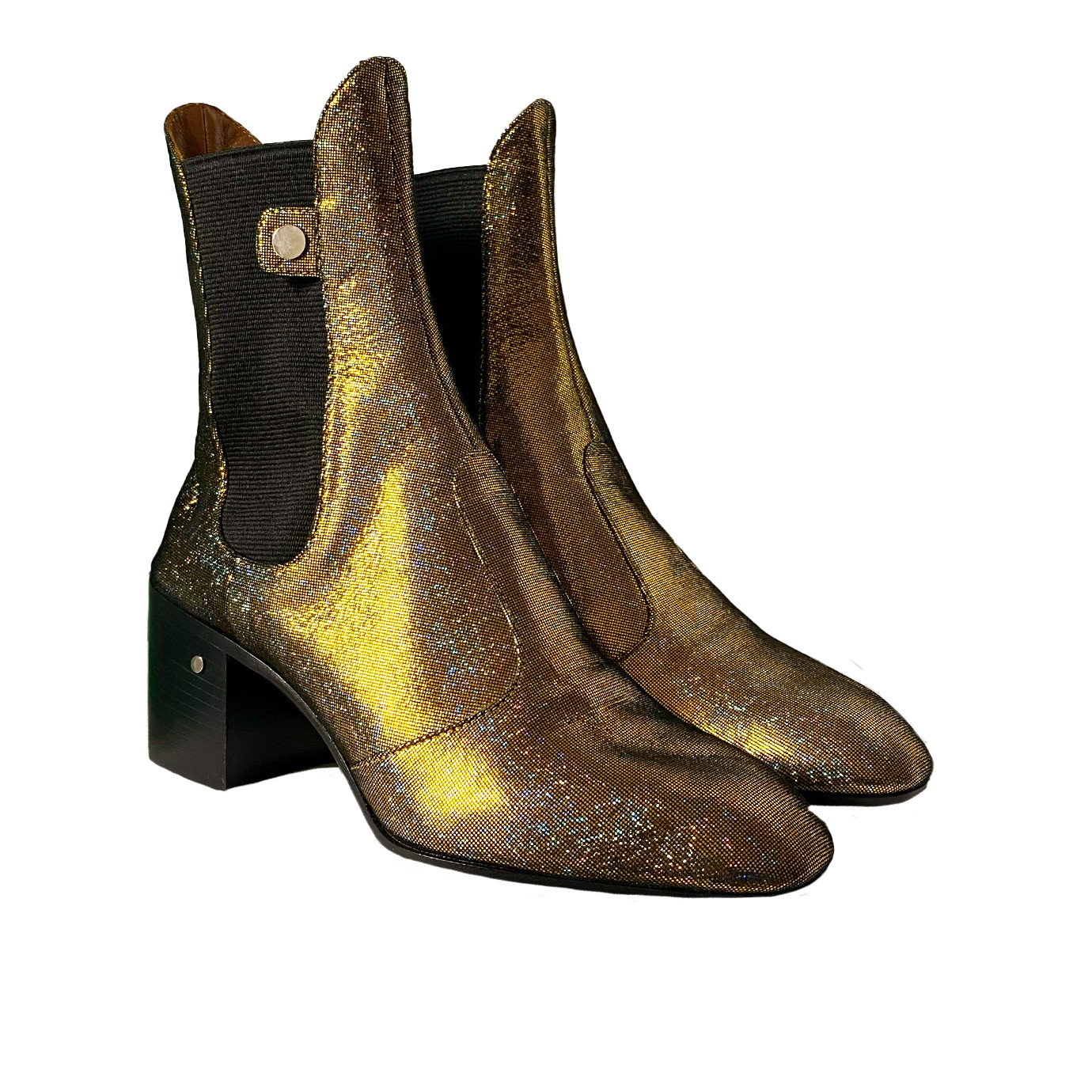 Visuel 2 : Laurence Dacade | Bottine Angie gold | Boutique Parenthese
