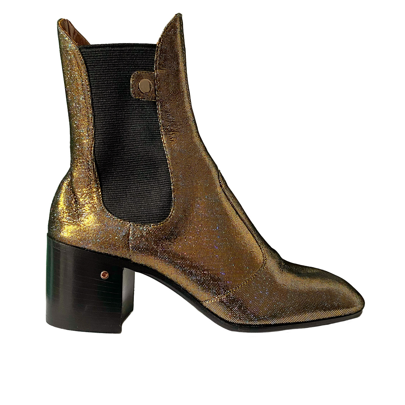 Visuel 1 : Laurence Dacade | Bottine Angie gold | Boutique Parenthese