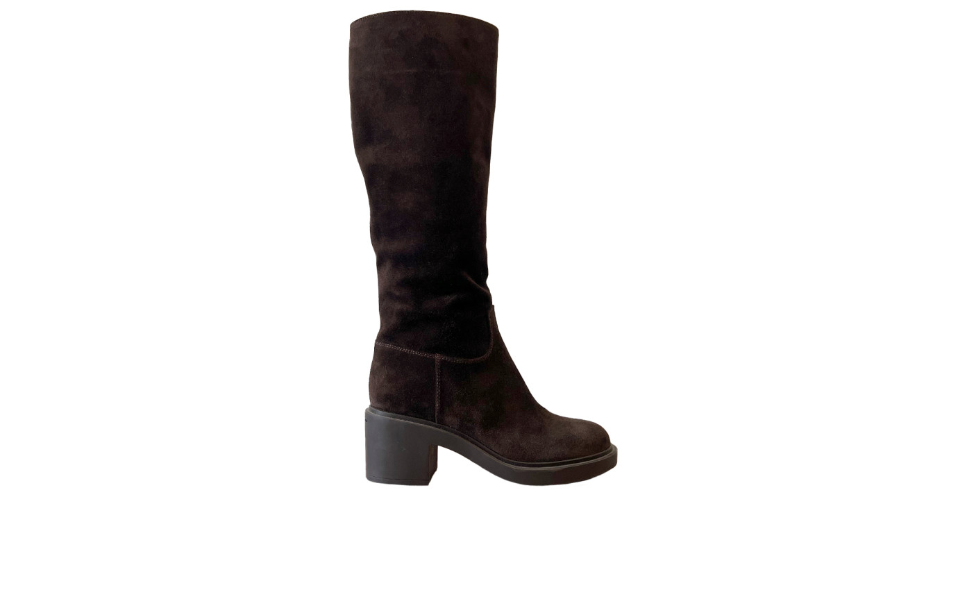 Visuel 1 : Gianvito rossi| Botte Hynde marron| Boutique Parenthese Bordeaux