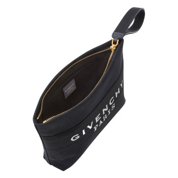 Visuel 3 : Collection Givenchy Bordeaux | Pochette Givenchy Tape en toile noire| Sacs de Luxe Parenthese Bordeaux