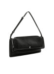 Visuel 3 : Courrèges | Pochette Cuff en cuir naplack noir| Boutique Parenthese Bordeaux