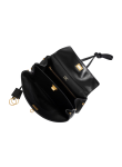 Visuel 6 : Collection Balenciaga Bordeaux | Sac Rodeo small en cuir noir|  Sac de Luxe Parenthese Bordeaux