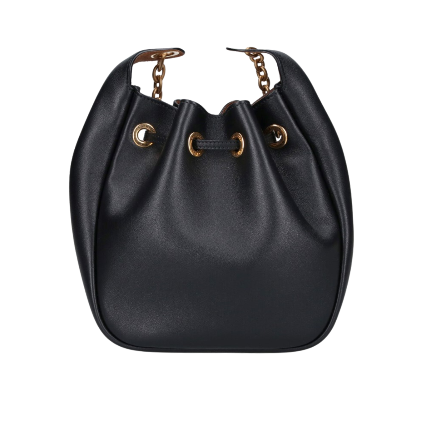 Visuel 3 : Collection Saint Laurent Bordeaux | Sac Supple Bucket en cuir noir| Parenthese Bordeaux