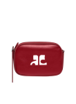 Visuel 1 : Courrèges | Sac camera reedition en cuir groseille| Boutique Parenthese Bordeaux
