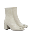Visuel 2 : Collection Courrèges Bordeaux | Boots Réédition en vinyl gris| Boutique Parenthese