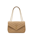 Visuel 2 : Saint Laurent Sac | Loulou large en cuir natural tan | Boutique Parenthese