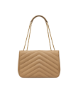 Visuel 3 : Saint Laurent Sac | Loulou large en cuir natural tan | Boutique Parenthese