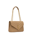 Visuel 6 : Saint Laurent Sac | Loulou large en cuir natural tan | Boutique Parenthese