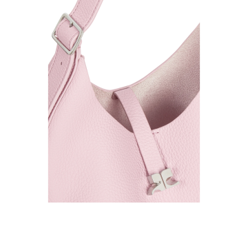 Visuel 4 : Courrèges | Sac holy hobo en cuir rose| Boutique Parenthese Bordeaux