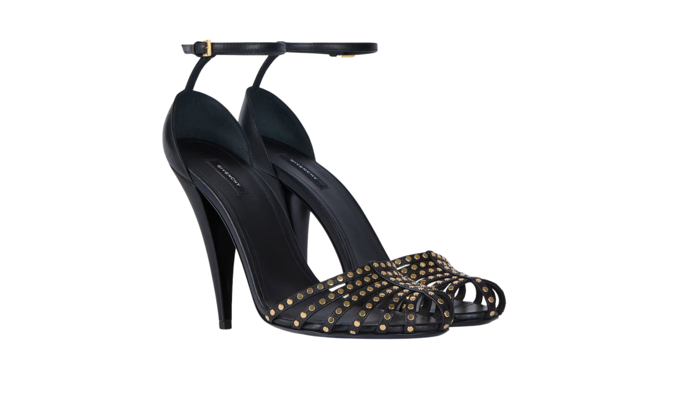 Visuel 1 : Collection Givenchy Bordeaux | Sandales cloutées à talons| Boutique Parenthese Bordeaux