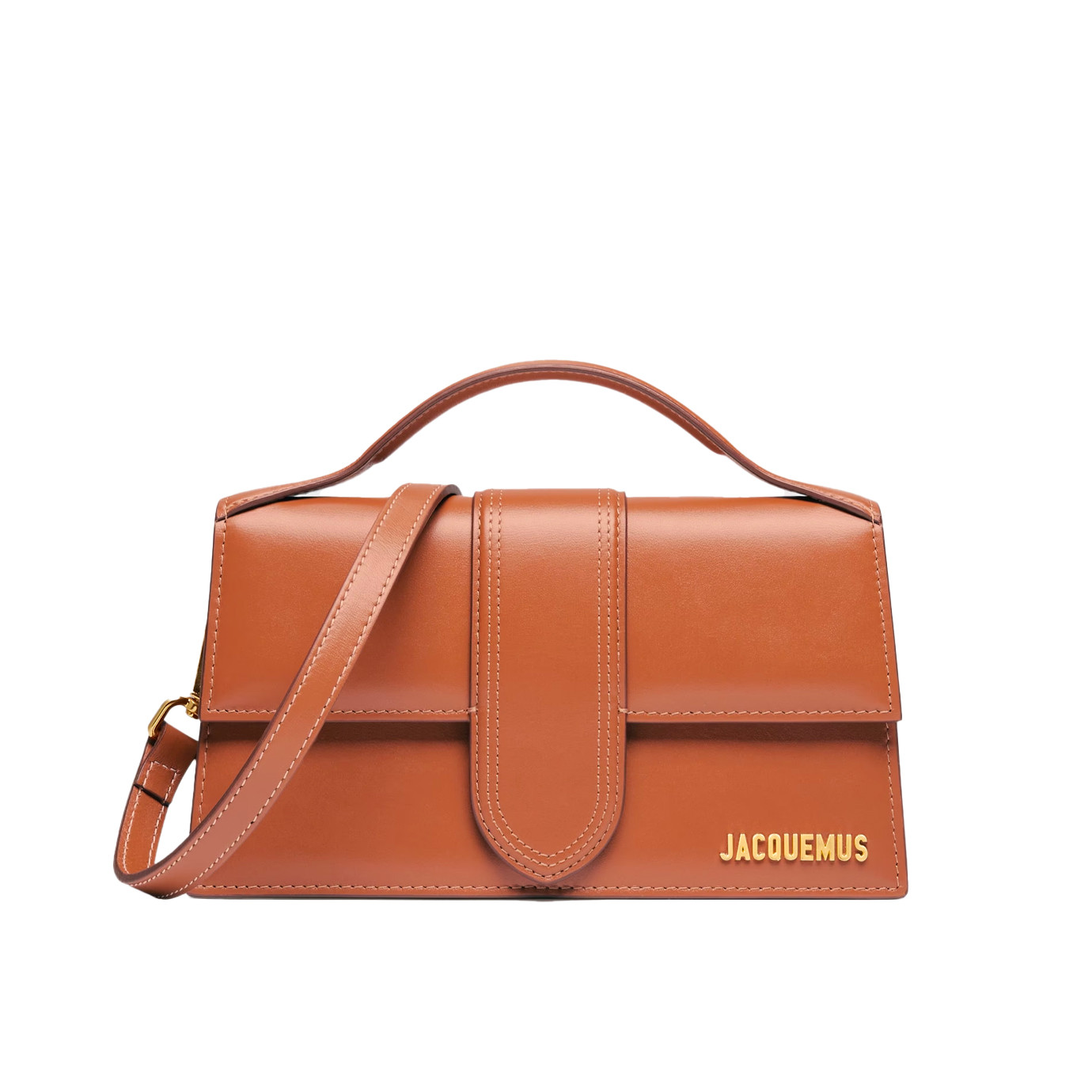 Visuel 1 : Jacquemus | Sac Le Grand Bambino Light Brown | Boutique Parenthese Bordeaux