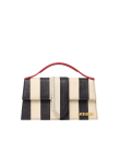 Visuel 1 : Jacquemus | Sac Le Grand Bambino Raphia Rayé| Boutique Parenthese Bordeaux