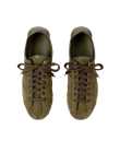 Visuel 3 : Collection Jacquemus Bordeaux | Sneakers les Tennis en daim khaki effet tressé| Parenthese Bordeaux