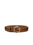 Visuel 1 : Collection Jacquemus Bordeaux | Ceinture Salon fine marron| Boutique d'accessoires de Luxe Parenthese Bordeaux