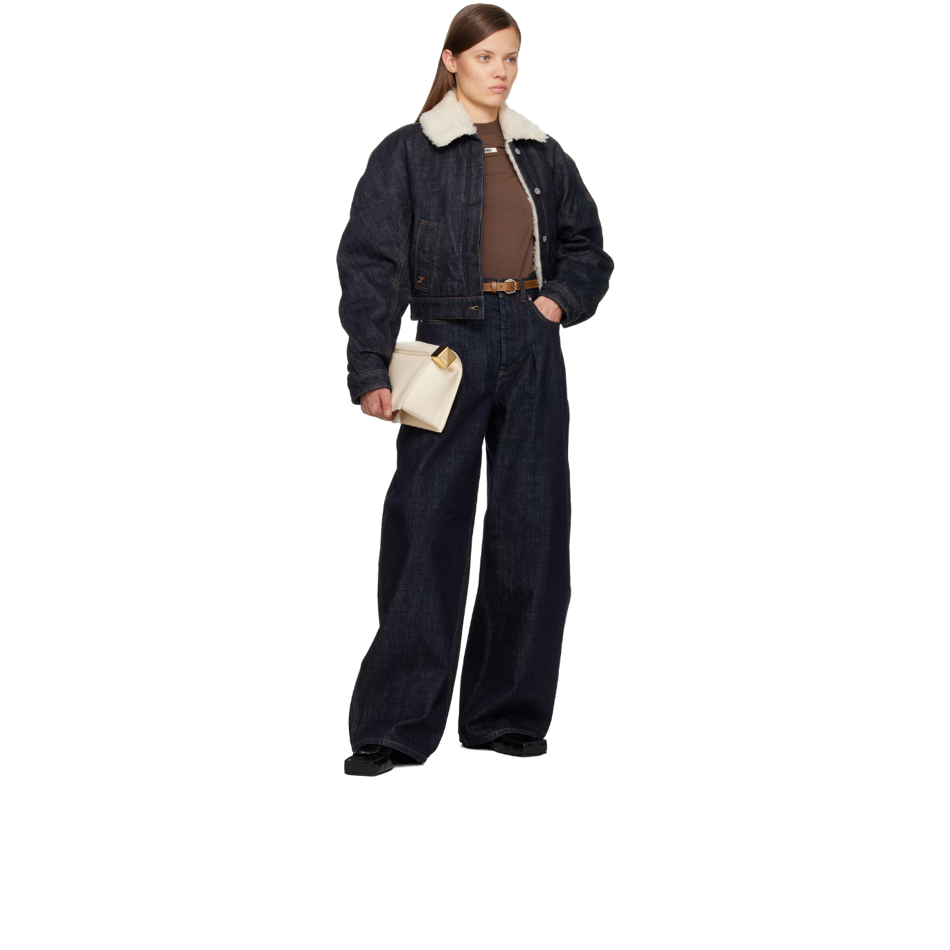 Visuel 2 : Collection Jacquemus Bordeaux | Ceinture Salon fine beige| Boutique d'accessoires de Luxe Parenthese Bordeaux