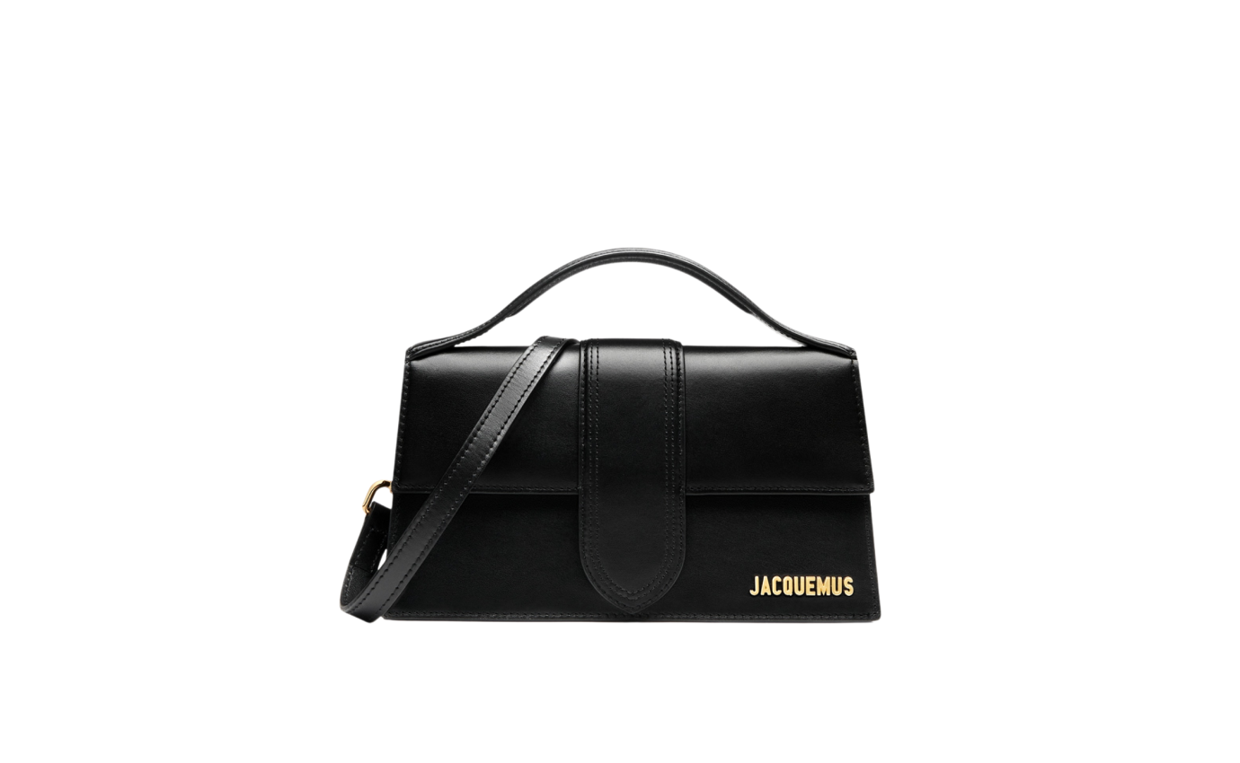 Visuel 1 : Jacquemus | Sac Le Grand Bambino Noir| Boutique Parenthese Bordeaux