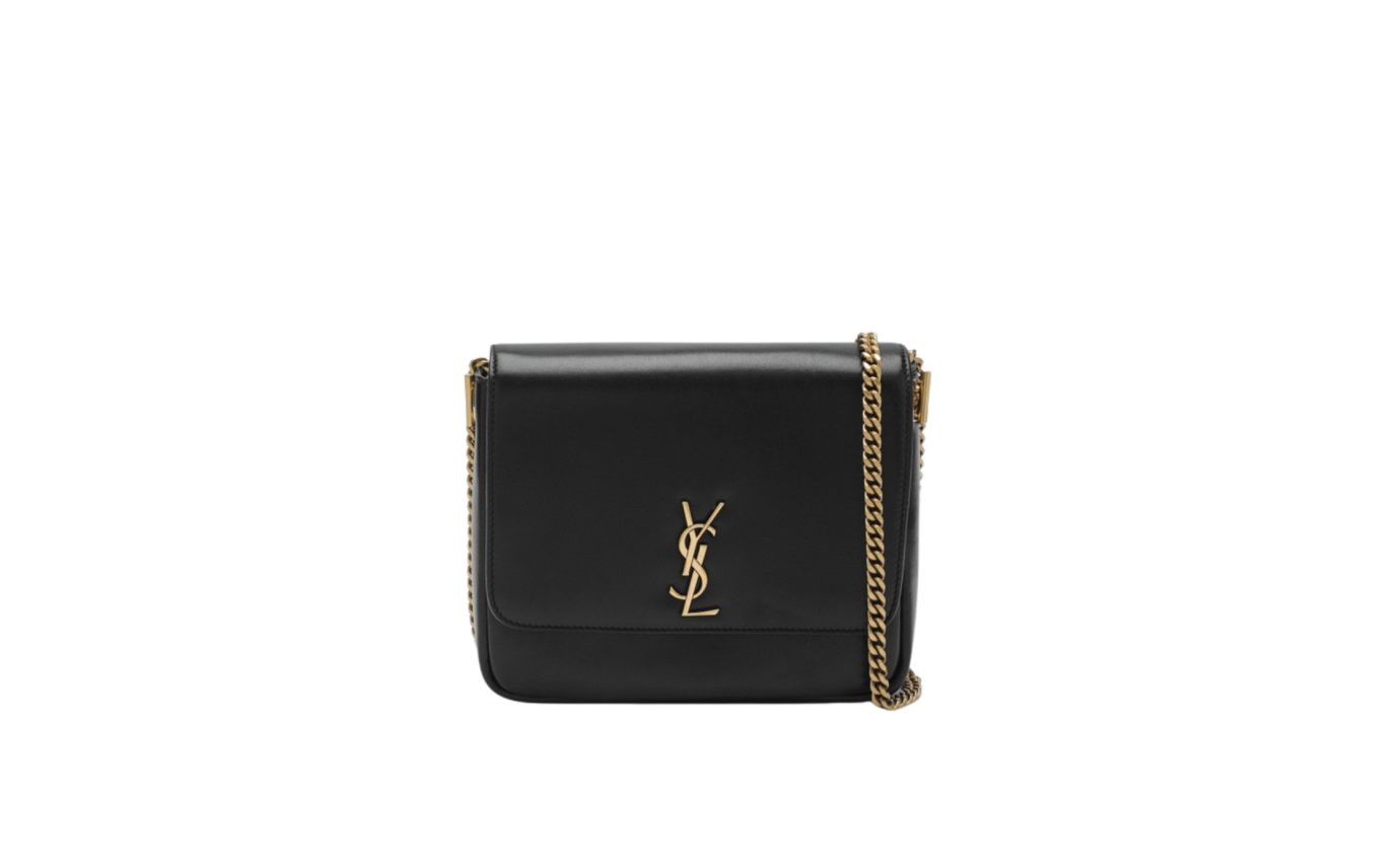 Visuel 1 : Collection Saint Laurent Bordeaux | Sac kate en cuir noir | Boutique de sac de Luxe Parenthese Bordeaux