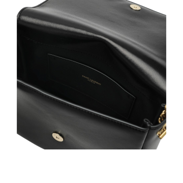 Visuel 4 : Collection Saint Laurent Bordeaux | Sac kate en cuir noir | Boutique de sac de Luxe Parenthese Bordeaux