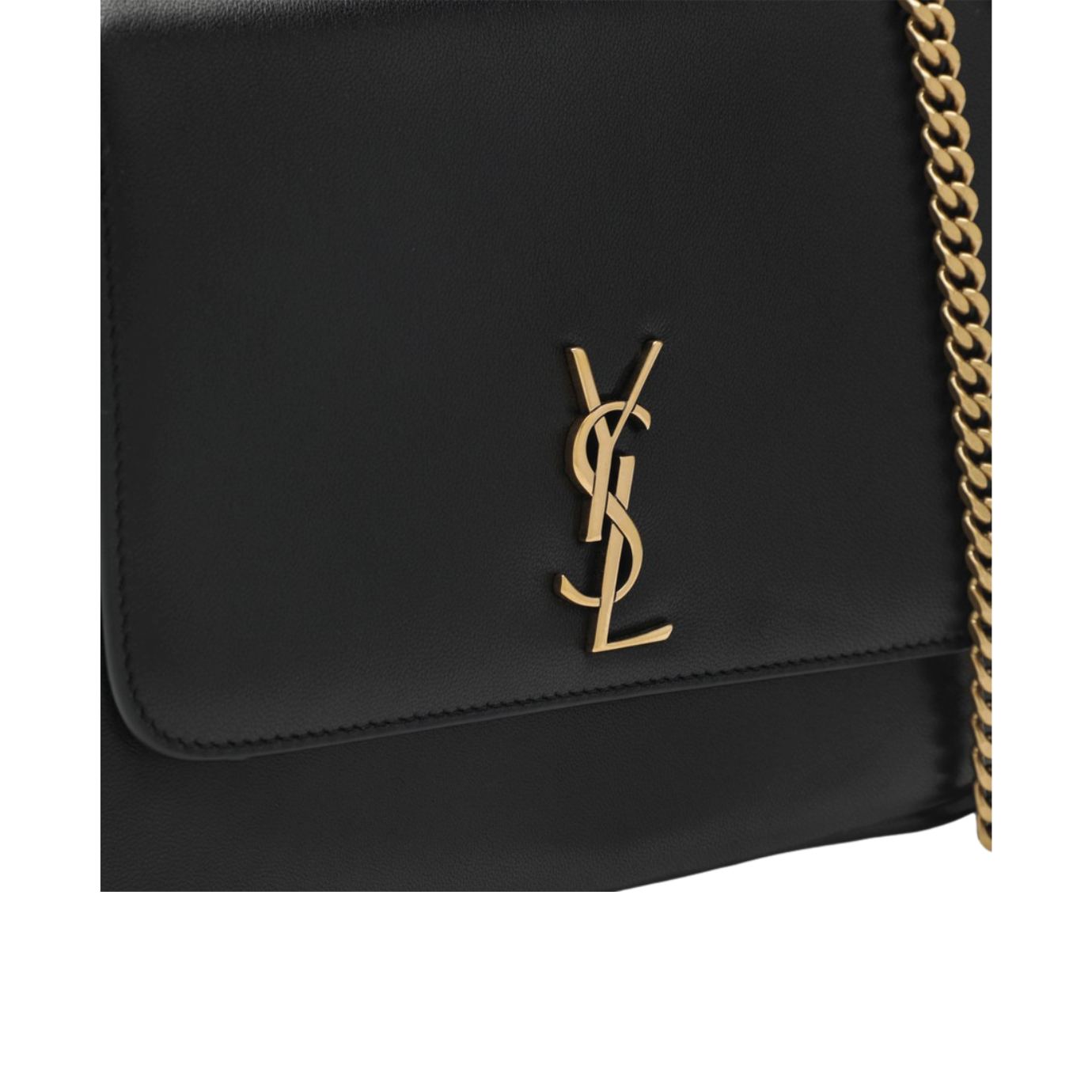 Visuel 5 : Collection Saint Laurent Bordeaux | Sac kate en cuir noir | Boutique de sac de Luxe Parenthese Bordeaux