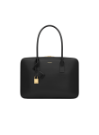 Visuel 1 : Saint Laurent| Sac Bauletto en cuir noir | Boutique Parenthese Bordeaux