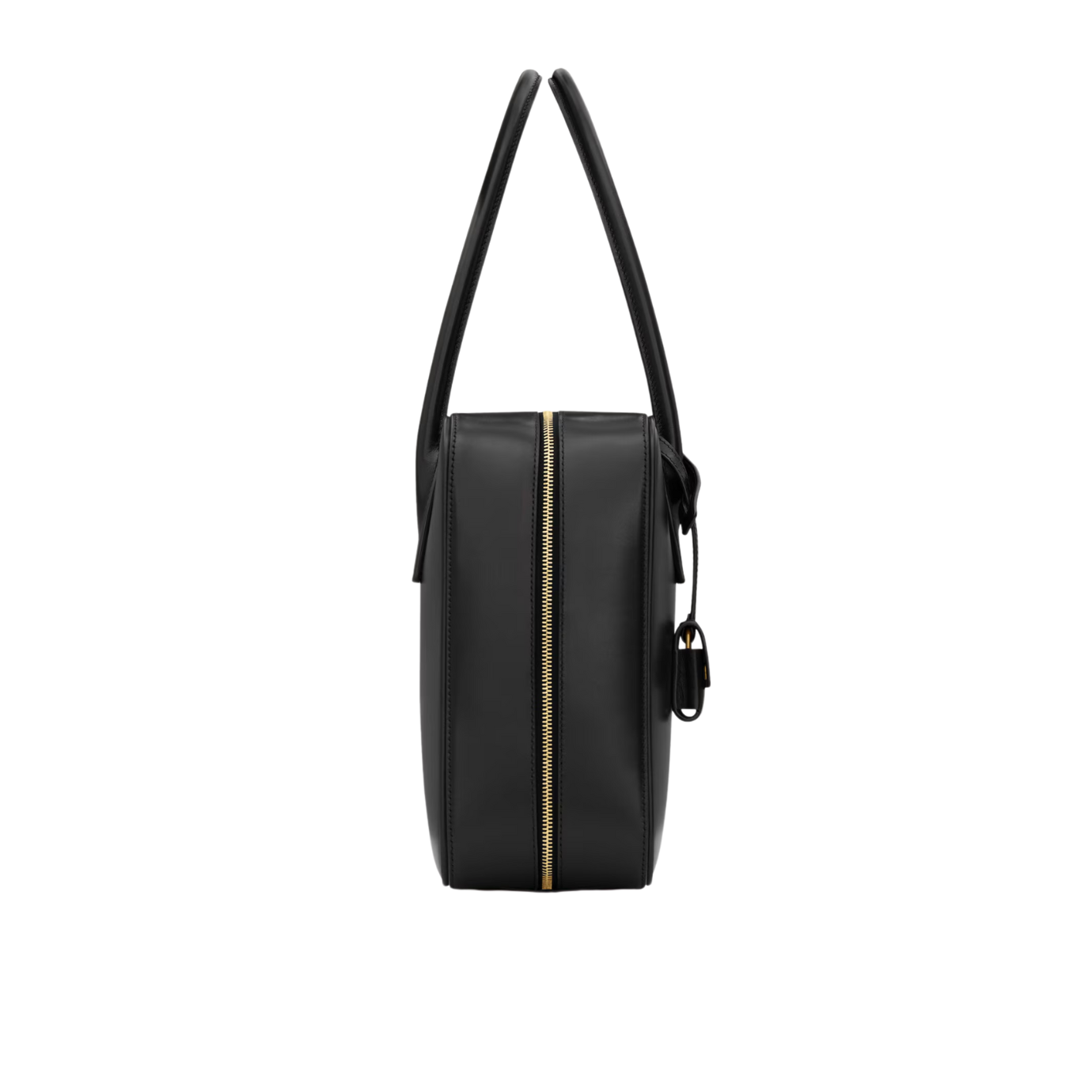 Visuel 4 : Saint Laurent| Sac Bauletto en cuir noir | Boutique Parenthese Bordeaux