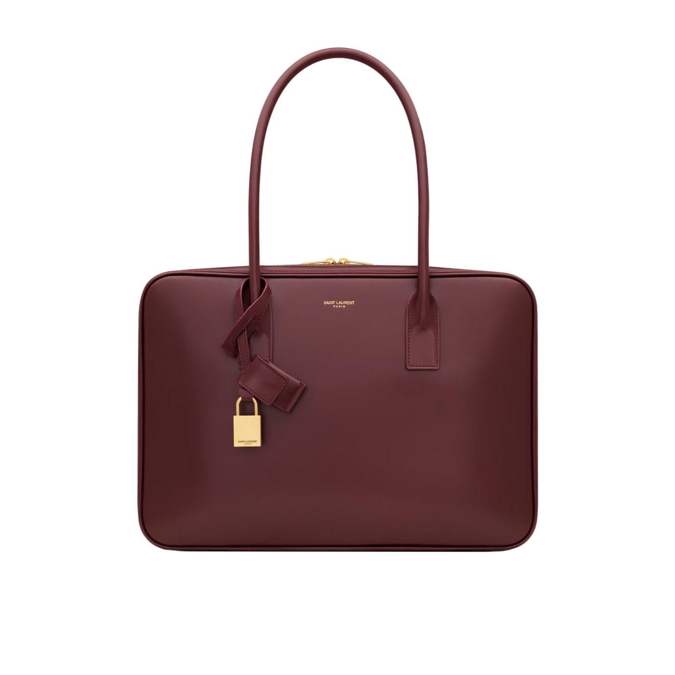 Visuel 1 : Saint Laurent| Sac Bauletto en cuir noir | Boutique Parenthese Bordeaux