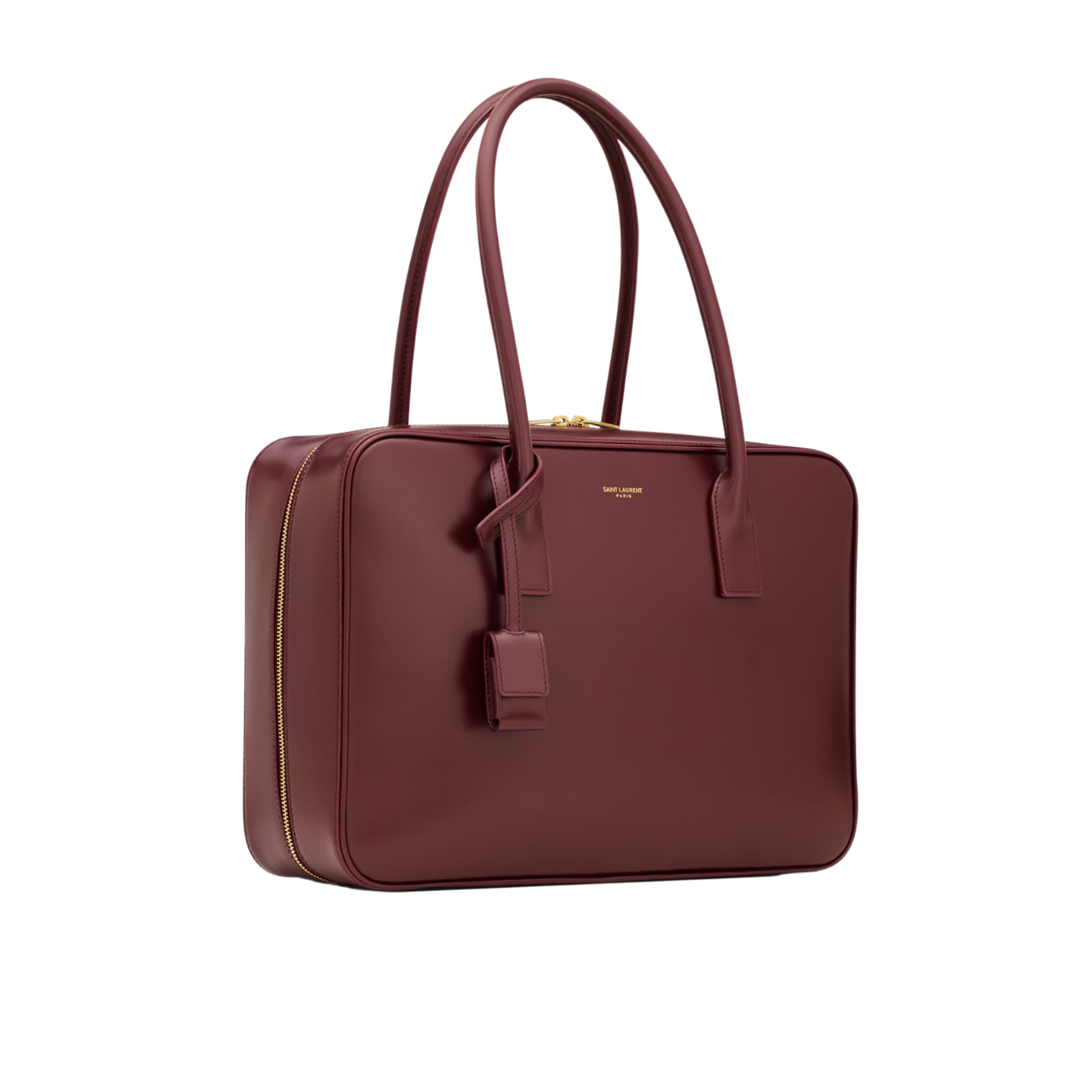 Visuel 2 : Saint Laurent| Sac Bauletto en cuir noir | Boutique Parenthese Bordeaux