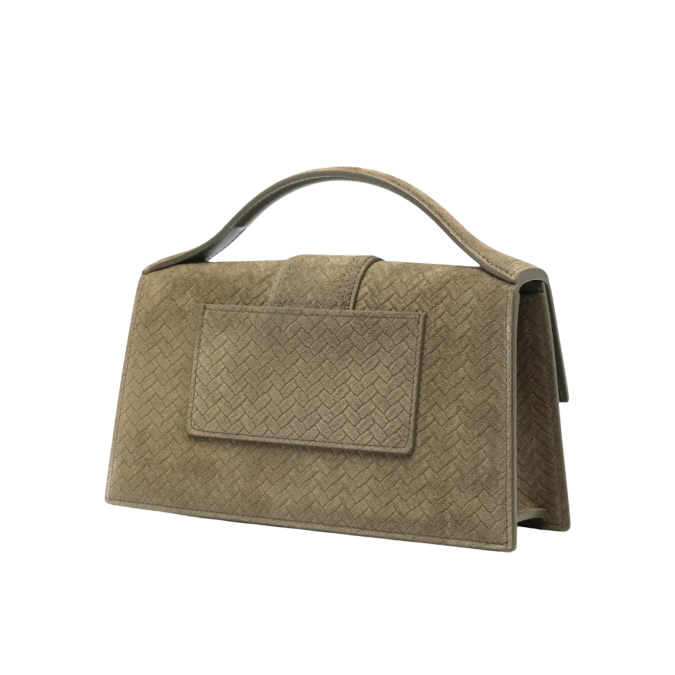 Visuel 2 : Jacquemus | Sac Le Grand Bambino Tressé Kaki| Boutique Parenthese Bordeaux