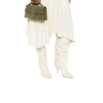 Visuel 5 : Jacquemus | Sac Le Grand Bambino Tressé Kaki| Boutique Parenthese Bordeaux