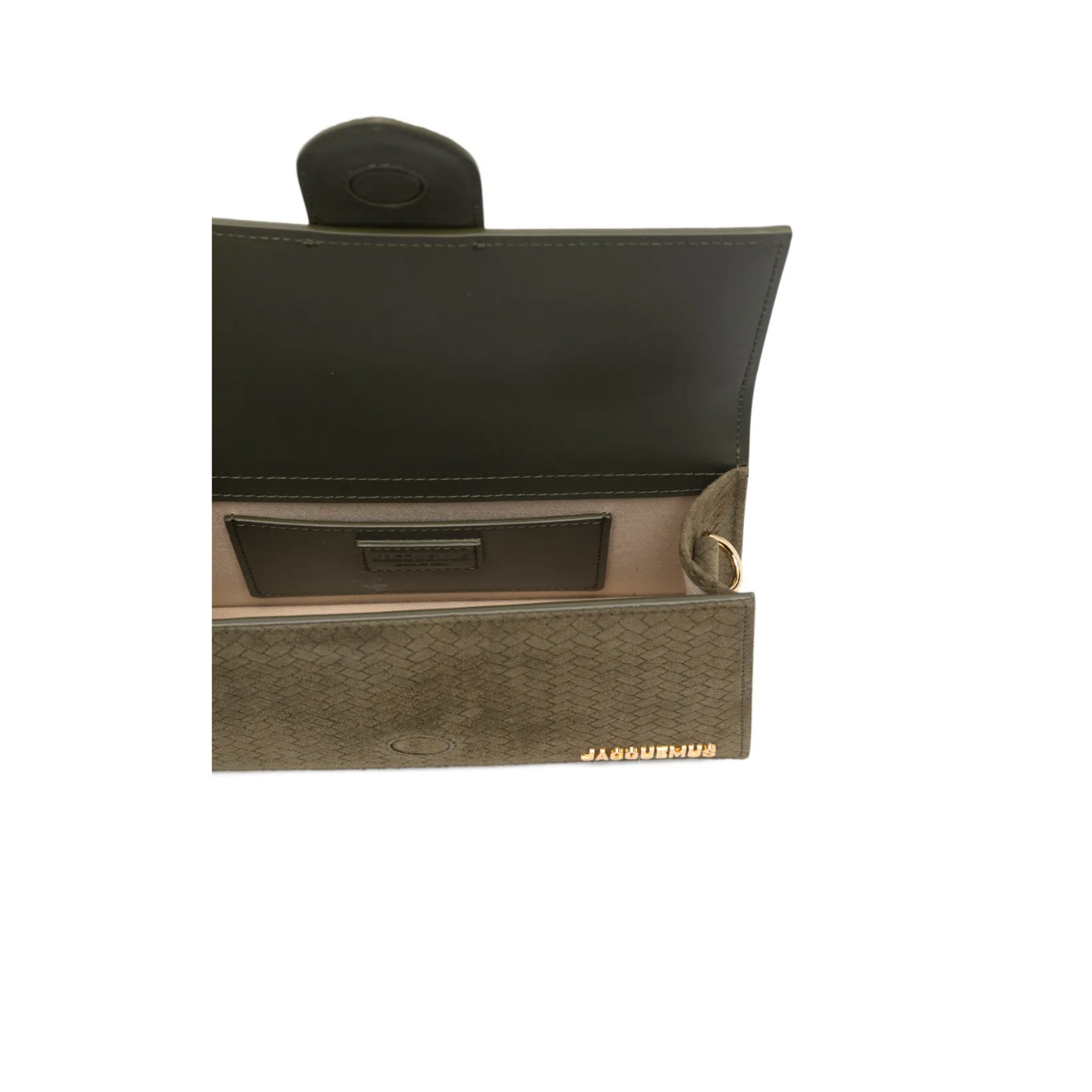 Visuel 4 : Jacquemus | Sac Le Grand Bambino Tressé Kaki| Boutique Parenthese Bordeaux