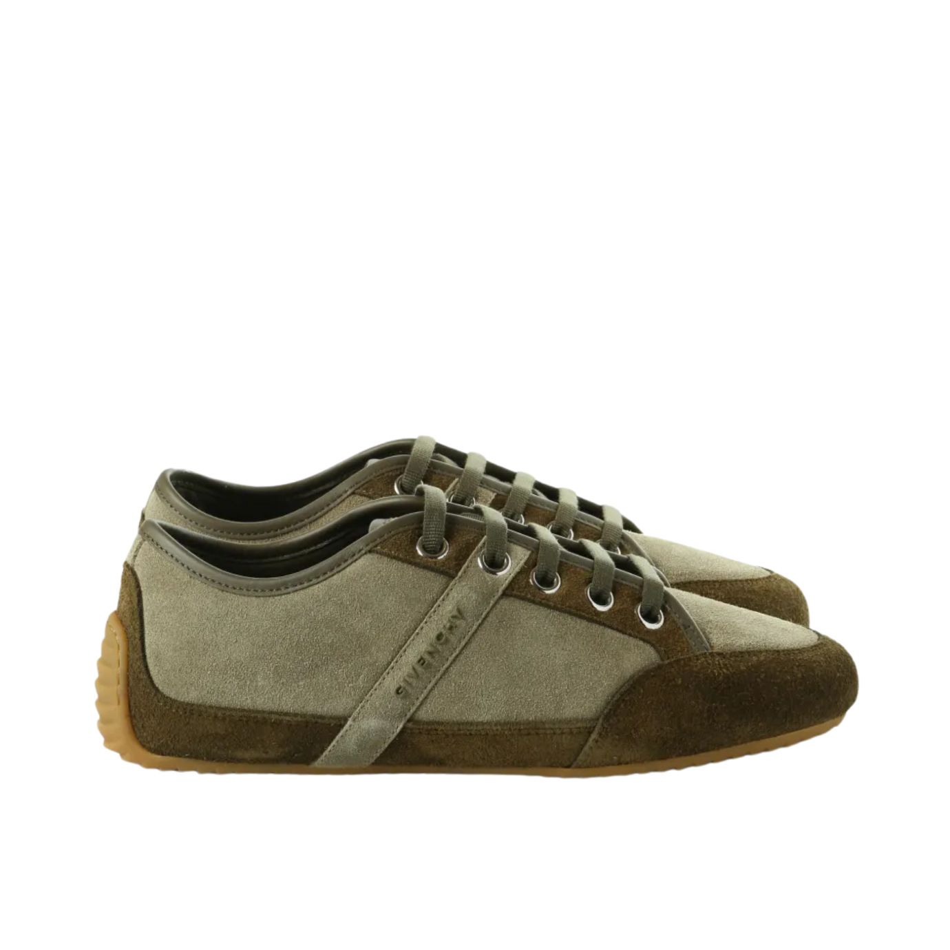 Visuel 2 : Collection Givenchy Bordeaux | Sneaker slim kaki| Chaussures de Luxe Parenthese Bordeaux