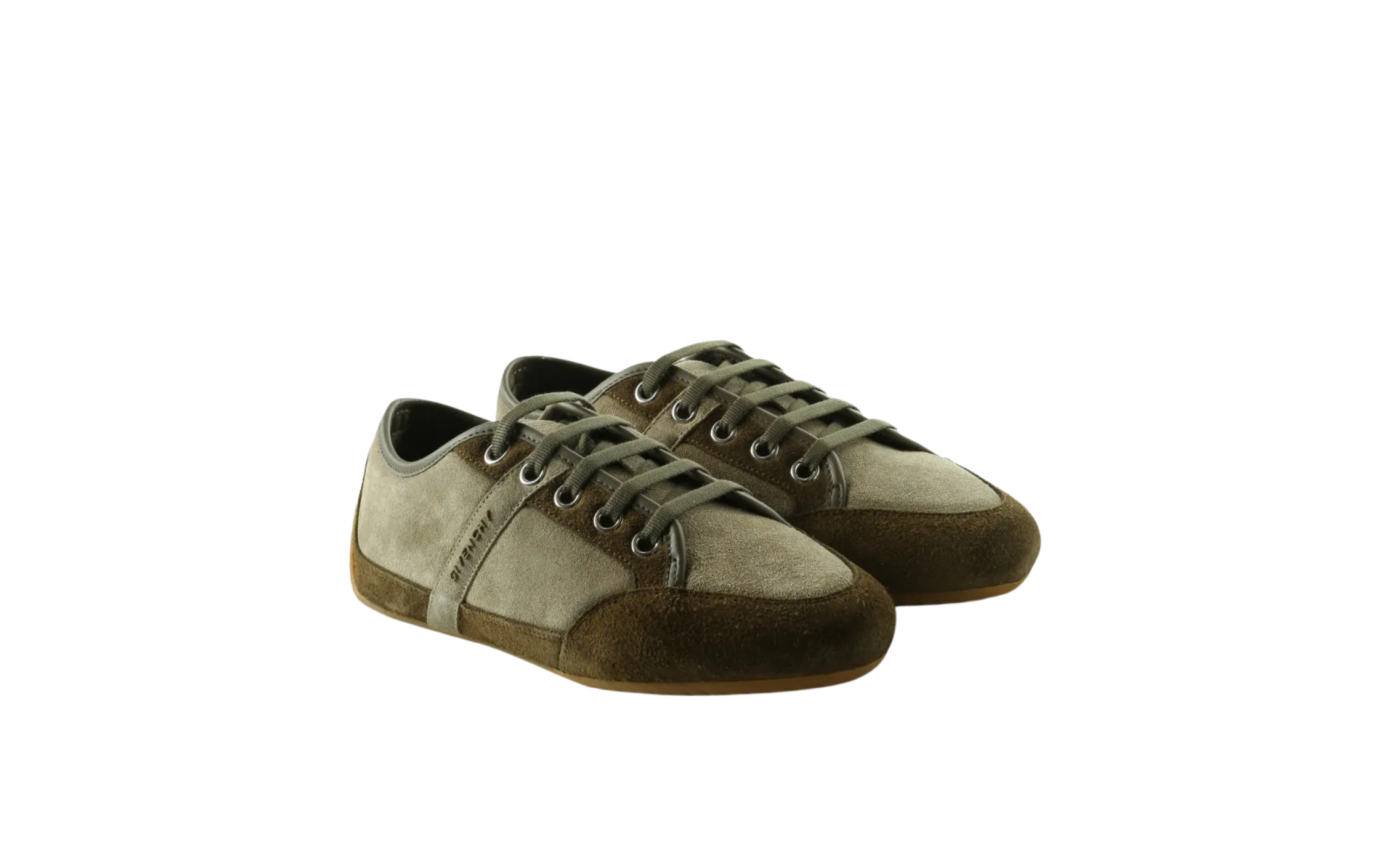 Visuel 1 : Collection Givenchy Bordeaux | Sneaker slim kaki| Chaussures de Luxe Parenthese Bordeaux