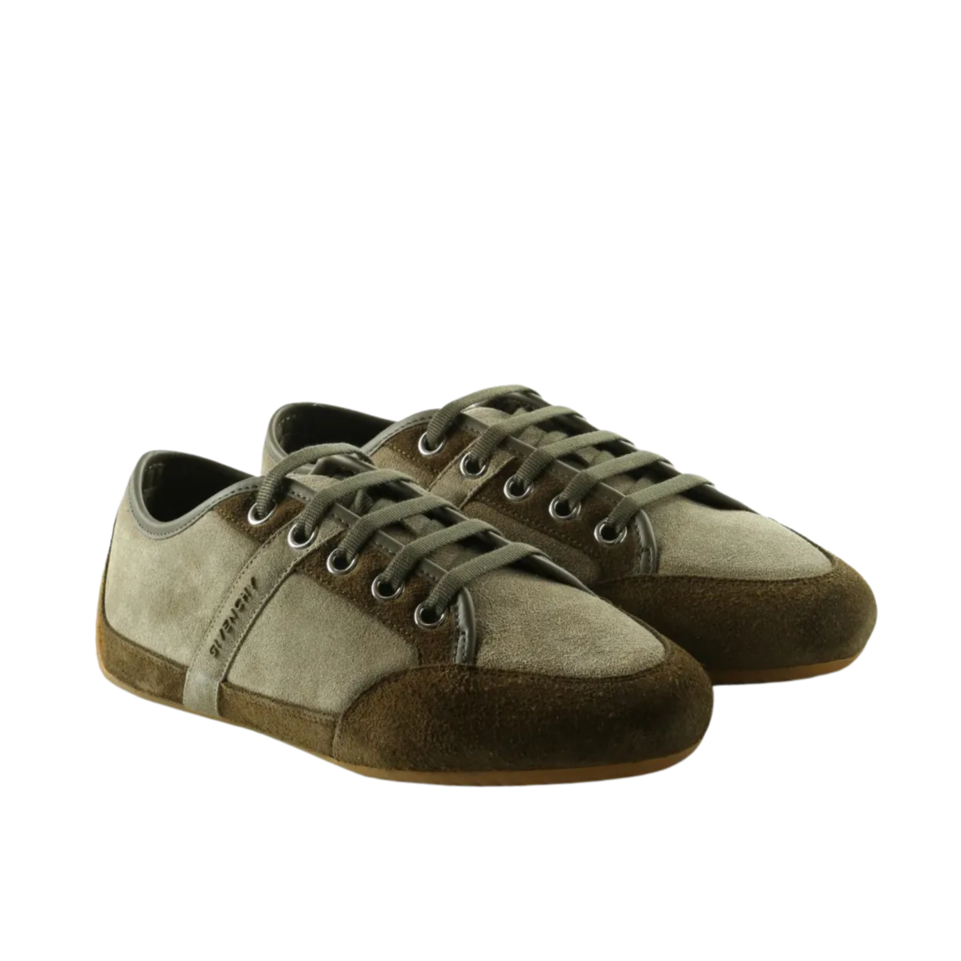 Visuel 1 : Collection Givenchy Bordeaux | Sneaker slim kaki| Chaussures de Luxe Parenthese Bordeaux