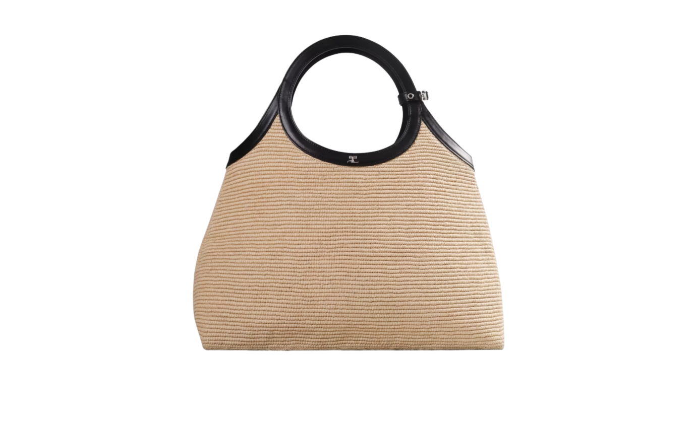 Visuel 1 : Courrèges | Sac Holy Day Large en raphia| Boutique Parenthese Bordeaux