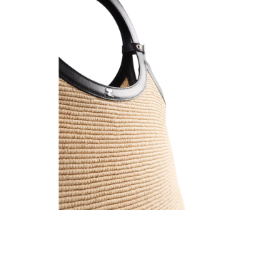 Visuel 4 : Courrèges | Sac Holy Day Large en raphia| Boutique Parenthese Bordeaux