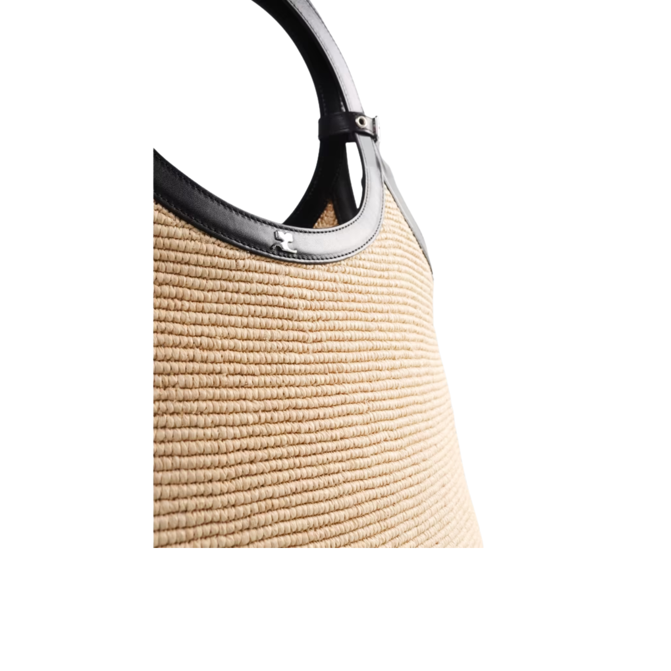 Visuel 4 : Courrèges | Sac Holy Day Large en raphia| Boutique Parenthese Bordeaux