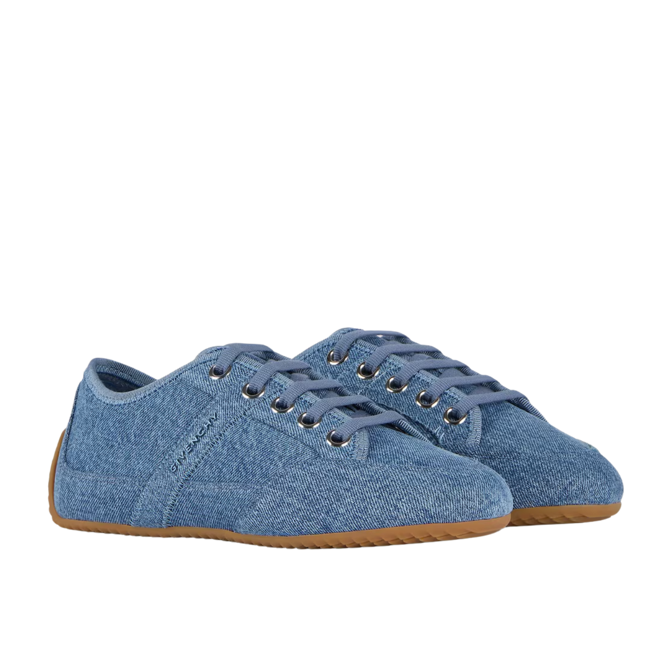 Visuel 1 : Collection Givenchy Bordeaux | Sneaker slim denim| Chaussures de Luxe Parenthese Bordeaux