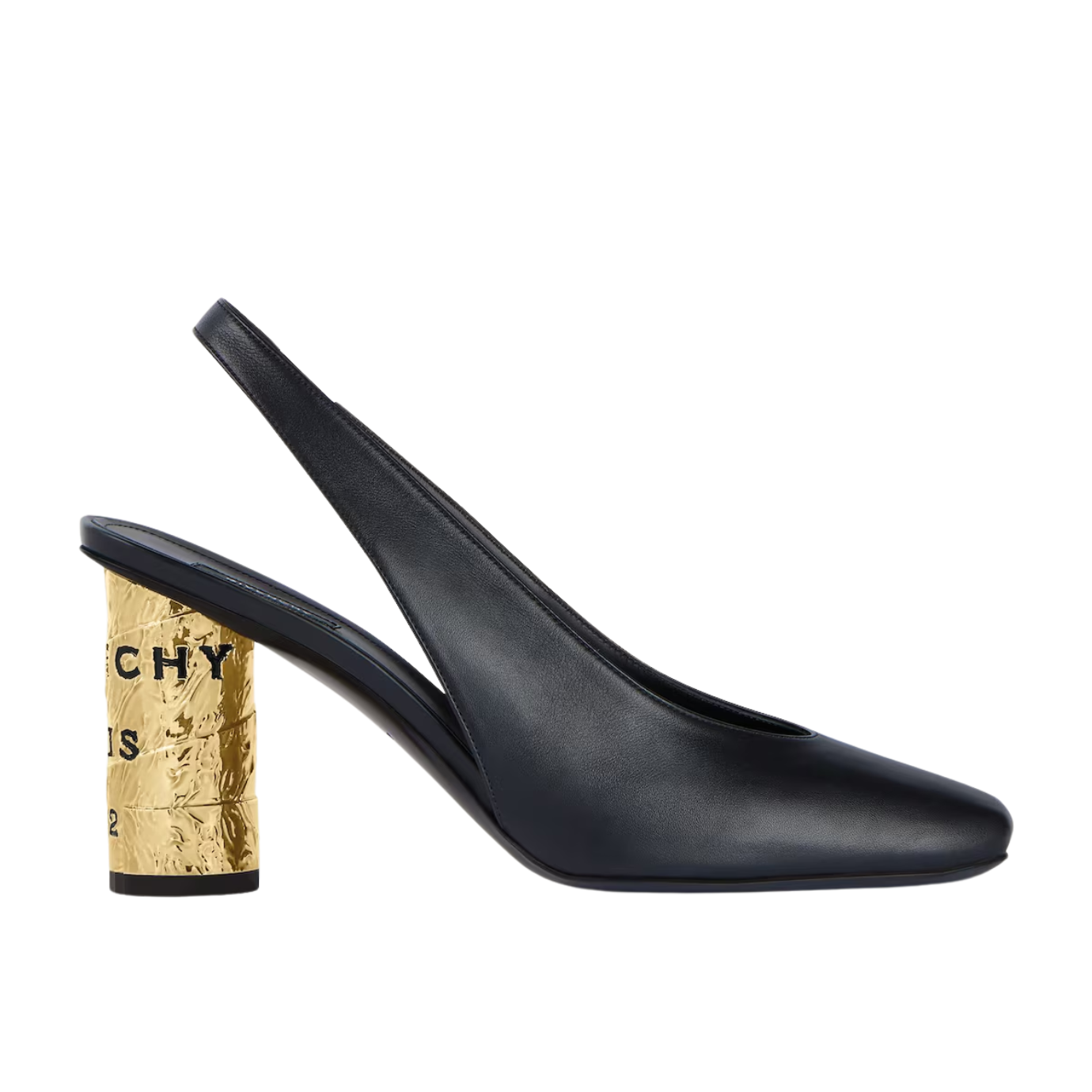 Visuel 2 : Collection Givenchy Bordeaux | Slingback tape 85 noir| Boutique Parenthese