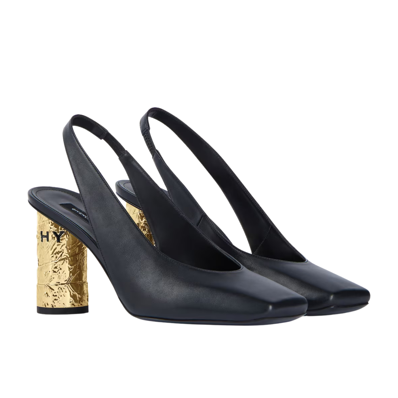 Visuel 1 : Collection Givenchy Bordeaux | Slingback tape 85 noir| Boutique Parenthese