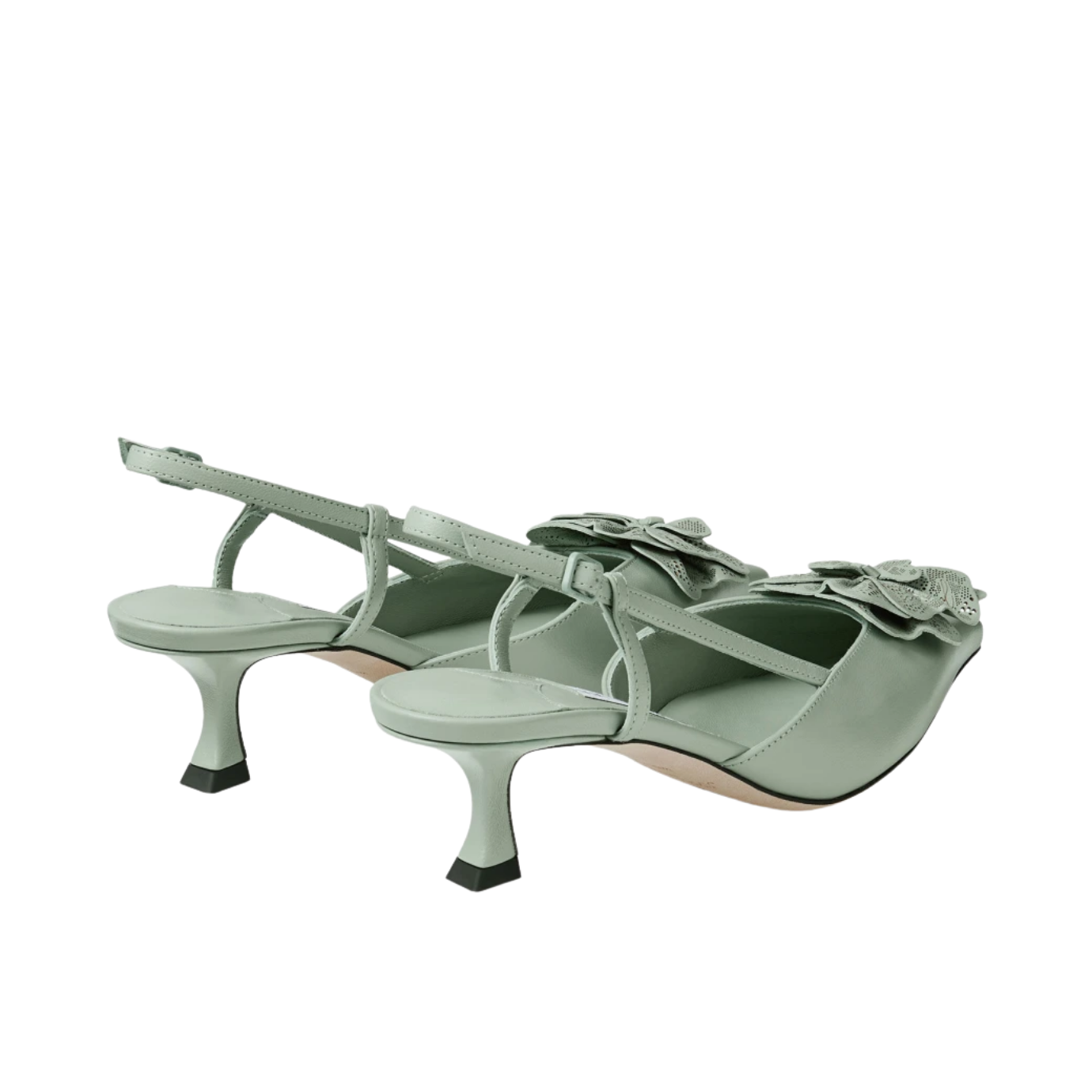 Visuel 5 : Jimmy Choo | Escarpin Mimmi Slingback vert| Boutique Parenthese Bordeaux