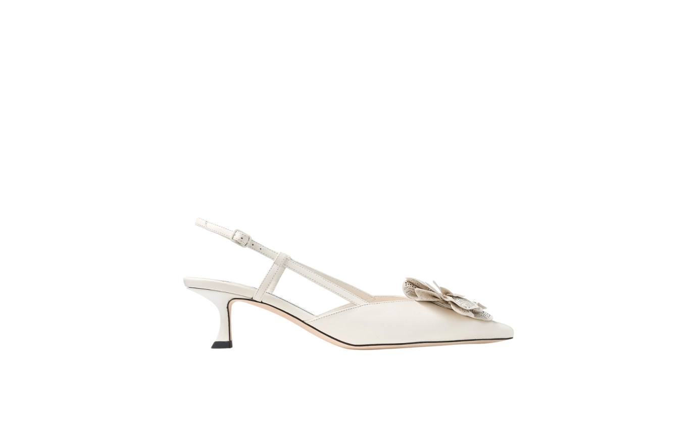 Visuel 1 : Jimmy Choo | Escarpin Mimmi Slingback latte| Boutique Parenthese Bordeaux
