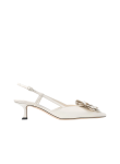 Visuel 1 : Jimmy Choo | Escarpin Mimmi Slingback latte| Boutique Parenthese Bordeaux