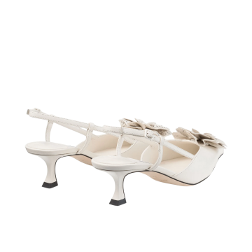 Visuel 5 : Jimmy Choo | Escarpin Mimmi Slingback latte| Boutique Parenthese Bordeaux