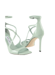 Visuel 3 : Jimmy Choo | Sandale Azia cuir verni vert | Boutique Parenthese Bordeaux