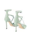 Visuel 5 : Jimmy Choo | Sandale Azia cuir verni vert | Boutique Parenthese Bordeaux