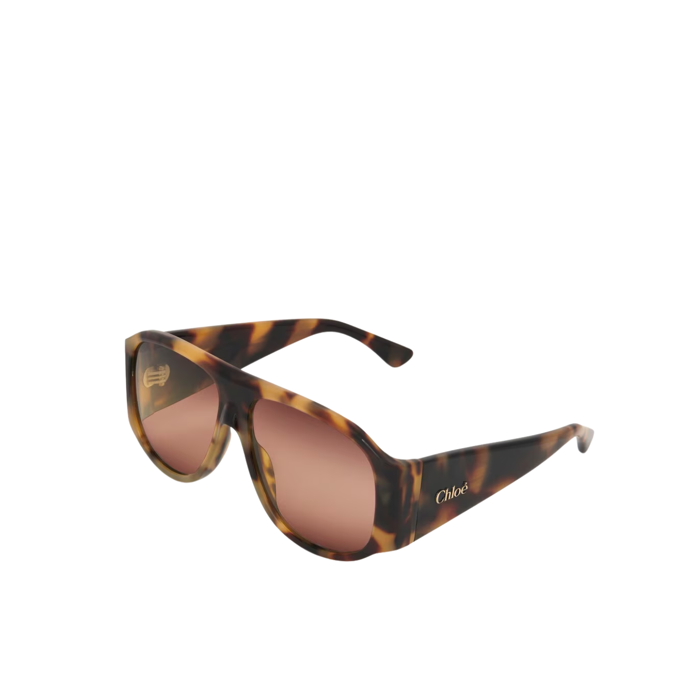 Visuel 2 : Chloé| Lunettes de soleil Izia marron| Boutique de luxe Parenthese Bordeaux