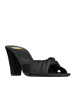 Visuel 2 : Collection Saint Laurent Bordeaux | Mule franciane 75 en cuir noir| Boutique Parenthese